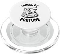 Robot Aspirador Wheel of Fortune Funny Cat PopSockets PopGrip para MagSafe