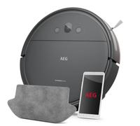 Robot Aspirador y Fregasuelos AEG AR61UW1DG Navegación Giroscopio y Cámara 2.600 Pa Control por Voz