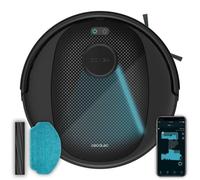Cecotec Robot Aspirador y Friegasuelos Conga 7690 Immortal MAX M. 5000Pa, Tecnología de Navegación Láser, Autonomía 220mins, Cepillo Central Silicona, Mopa de Fregado, 1 Cepillo Lateral, Control App