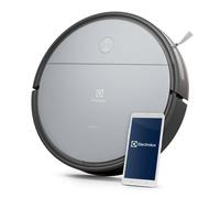 Electrolux Clean 600 ER61UD1UG - Robot aspirador conectado con filtro de 2 capas, color gris