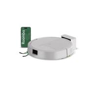 iRobot Roomba 115 Combo, Robot Aspirador y friegasuelos 2 en 1, Potencia de succión de 15000 Pascales, Cepillo Lateral Extensible, Mopa de fregado extendida, Navegación Clearview LiDAR, App, Blanco