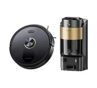 Robot aspirador y fregasuelos Proscenic Q20 Plus con autovaciado Navegación LiDAR 10.000 Pa