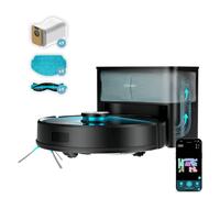 Cecotec Robot Aspirador y Fregasuelos Conga Y50 – Navegación Láser, 5000 Pa, Autovaciado, WiFi, APP