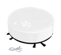 Robot Aspiradora - Robot Aspiradora - | Evasión Automática | Para Pisos Duros, Less Alfombras Y Cabello Animales Robots De Limpieza Recargable USB Con 2 Pinceles, MOP Y 20 Min.