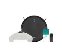 Robot Aspirapolvere Connesso - Livoo - Doh145 Wash'up - 1000 Pa - 70 Min - 2 Serbatoi - Nero