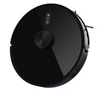 Robot Barredor con Navegación por Radar Láser, Totalmente Automático, Inteligente, con Aplicación para Barrer, Aspirar, Fregar Y Limpiar, Aspirador Todo En Uno para El Hogar. Black