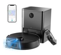 Robot Barredor M30+, Cubo Recolector De Polvo Automático Inteligente, Aspiradora Láser con Mapeo De Toda La Casa LDS Black