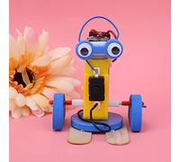 Robot Bípedo para Gatear, Juguete Educativo para Niños, Habilidades de Desarrollo de Exploración Científica, Edades de 4 Años en Adelante, Plástico y Metal Duraderos