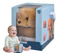 Robot Cachorro - Cachorro Robot Realista | Juguete para Perros Caminar | Actúa Como Un Cachorro De Perro De Juguete | Cachorro De Peluche Caminando | Pasas