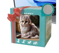 Robot Cat - Plushing, Respuesta De Voz | Regalo Para Niños | Juguete Interactivo | Gato Emocional Realista Para Niños, Niñas, Adultos, Juego En Casa En Interior, Animal De Peluche Para Conforto,