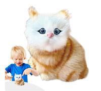 Robot Cat Toy, Interactive Meowing Cat, Creative Robotic Cats That Walks and , Funny Electronic Pet Toy with Movements and Sounds, ideal for Boys, Girls, Birthday