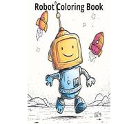Robot Coloring Book: Space Robots