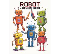 Robot Colouring Book