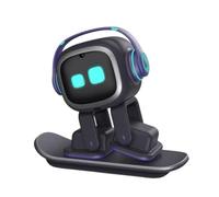 Robot Compañero AI con reconocimiento facial, interacción de voz, sensor háptico, carga inalámbrica de 5 W para escritorio y casa inteligente