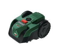 Robot cortacésped a batería VISIMOW18V-100 de Bosch (para césped de hasta 100 m², anchura de corte: 16 cm, altura de corte: 20-60 mm, sin batería)