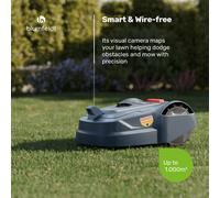Robot cortacésped GrassConnect | Mantenimiento del Césped hasta 1.000 m² | Controlado por App Blumfeldt