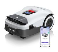 Robot cortacésped sin Cable, 0,9 Acre, Banda Completa RTK + visión de 4 Ojos, mapeo automático, gestión multizona, prevención precisa de obstáculos, antirrobo Inteligente, Control de aplicación