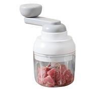 Robot Culinario Manual - Cortador de Vegetales De Manivela, Trituradora De Nueces Inalámbrica, Trituradora De Nueces, Mezclador De Ajo, Herramienta De Cocina Compacto | Trituradora De Suplementos De