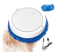 Robot de barrido - Robot Smart Mop, Robot de limpiador de pisos | Vacuadadora robótica inteligente con conectividad Wi-Fi y control de aplicaciones, succión potente, diseño delgado, recarga automática