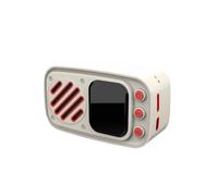 Robot de Chat con IA, Altavoz Retro con Pantalla de 2.0 Pulgadas, ESP32-S3, Robot de Chat de Voz con IA, Altavoz Doubao Xiaozhi con IA, Color Beige.