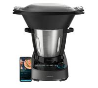 Cecotec Robot de Cocina Multifunción Mambo 11090. 1600 W, 37 Funciones, APP, Báscula y Jarra de 3,3 Litros de Acero inoxidable apta para Lavavajillas, Recetario y Accesorios