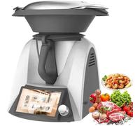 Robot de Cocina Inteligente 3L con Pantalla TFT de 7", Balanza Integrada y Recetas Guiadas por App, Máquina de Cocina Automática para Cocineros Domésticos A
