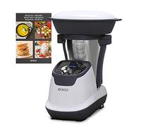 Robot de Cocina Multifunción, con Vaporera, Libro de Recetas