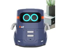 Robot de conversación inteligente: juguete de robot inteligente interactivo, amigo de aprendizaje controlado por voz | Educational Touch Sensor Robot Pet, Talking Machine para niños Juego de diversión