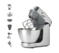 Kenwood Prospero+ KHC29A.R0SI - Robot de cocina, cuenco (4,3 L, acero inoxidable, 10 accesorios, picadora, licuadora de cristal, prensa cítrica, extractor de jugo y más, báscula integrada, 1000 W