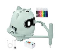 Robot De Dibujo Con Tarjetas,Juguetes Educativos Interactivos Con Voz Para Desarrollo Inteligente | Proyector Para Calcar Y Dibujar,Para Arte, Flores, Otoño, Preescolar, Hogar, Parque, Ocio, Familia,