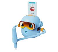 Robot de Dibujo CRGANGZY Máquina de Dibujo con 100 Tarjetas de Dibujos y 12 Marcadores Coloridos, Guía por Voz, Juguete Educativo Interactivo para Niños y Niñas a partir de 3 Años Regalo de Cumpleaños