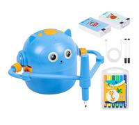 Robot De Dibujo De Juguete Genérico Para - Robot Educativo De Formación En Pintura ABS, Tutor Interactivo de Arte Vocal, 12 Bolígrafos De Color Incluidos | Compromiso De Aprendizaje Creativo Dibujo