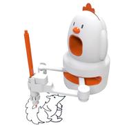 Robot de Dibujo Educativo - Robot de Dibujo de educación interactiva, Juguete de Aprendizaje montesori | Ayuda de enseñanza de la Ilustración de la Educación Temprana para niños con 130 Tarjetas, ade