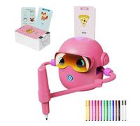 Robot De Dibujo Interactivo, Máquina De Pintura Inteligente Con 100 Tarjetas, Juguete Artístico Para Niños | Dibujar Actividades Robóticas Para Niños En Edad Preescolar, Estudiantes, Familias, Amigos,