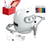 Robot De Dibujo para Niños: 100 Tarjetas, 12 Marcadores, Educativo, Robot De Dibujo Interactivo, Dispositivo De Aprendizaje De Pintura Inteligente, | Stem Robots Juguetes P