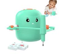 Robot de dibujo para niños, juguete interactivo educativo 4,33x4,92in Stem Learning Robot, Authentic Includes 100 Word Cards, Kid-Friendly Design Build for Boys and Girls