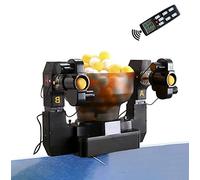 Robot de entrenamiento de tenis de mesa, diseño automático con 36 variaciones de giro para sesiones de práctica mejoradas