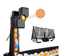 Robot de entrenamiento de tenis de mesa, diseño automático con 36 variaciones de giro para sesiones de práctica mejoradas