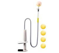 Robot de entrenamiento de tenis de mesa, herramienta de entrenamiento portátil, ayuda de entrenamiento con ajustes ajustables, dispositivo de pong con construcción duradera, equipo de práctica de