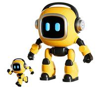 Robot de Escritorio con Inteligencia Artificial, Robot de escritorio interactivo inteligente, Robot Inteligente Impulsado Por Ai, Juguete robot inteligente AI, Emo Ro-bot, Regalo Para Niños