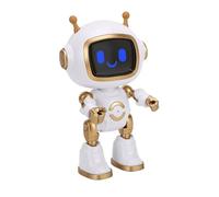 Robot de Escritorio Interactivo con Soporte Multilingüe | Batería de litio recargable, pantalla LED expresiva, intercambio de sabiduría diaria