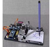 Robot de escritura con plotter de bolígrafo, kit de dibujo inteligente con control Bluetooth de aplicación, programación de código abierto para actividades creativas de pintura