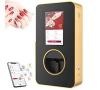 Robot de impresión de uñas 3D con reconocimiento de IA, impresora digital inteligente de arte de uñas para patrones de bricolaje, ideal para niños, estudios de uñas y manicuristas