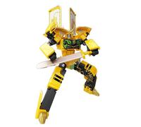 Robot de juguete de bloques de construcción - Figura transformadora de ABS, modelo de acción convertible, juego de construcción educativo | Robot transformador de juguete ABS Material para actividades