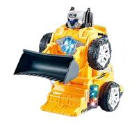 Robot de juguete de deformación genérica - Electric Transforming Vehicle, STEM Educational Construction Toy | Robot with Lights and Music for Children, Skill Development Activity, Fun Interactive