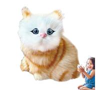Robot de juguete para gatos - Robot gato interactivo , robótica creativa Meow | Juguete interactivo Meow | Para niños y niñas, Trabajo independiente , Reemplazo recargable Pa