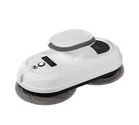 Robot de limpieza de ventanas, navegación AI, 3 modos, seguridad SAI, 65 dB, silencioso, 12 cm, ultrafino, 10 almohadillas lavables, 1 m²/4 min, robot limpiador de ventanas, potente ideal para