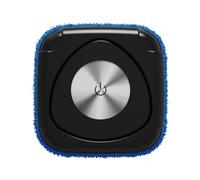 Robot de limpieza inteligente con doble funcionalidad de limpieza en seco y húmedo para suelos duros y alfombras de pelo bajo Batería 3.7V 2A 800mAh (negro)