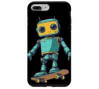 Robot de Patinaje Genial con Disfraz de patineta Carcasa para iPhone 7 Plus/8 Plus