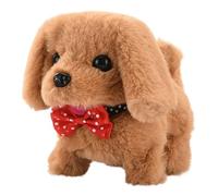 Robot de perro genérico - Peluche interactivo | Juguetes interactivos para perros | Cachorro que mueve la cola y salta para niños y niñas regalo de cumpleaños, juguete electrónico para el hogar viaje